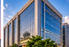 Sector 65 Glass Facade Offices Noida