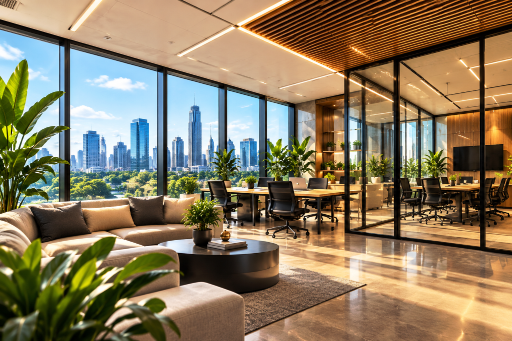 Office Spaces That Drive Growth - Modern Luxury Noida Commercial Workspace