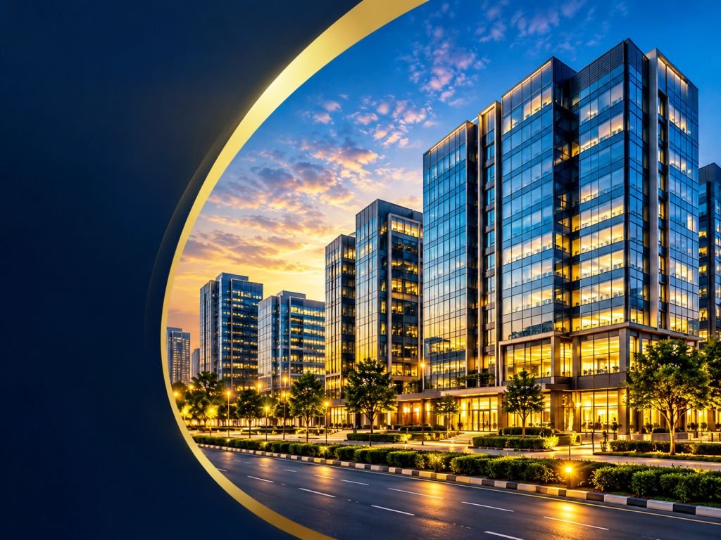 Noida Architectural Skyline